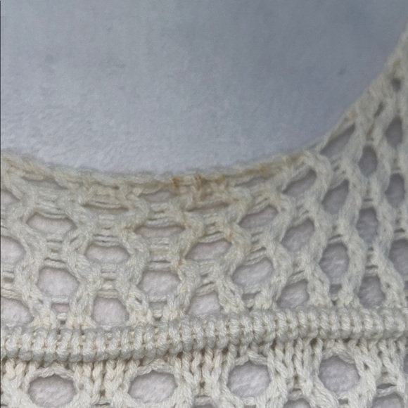 Sage The Label Women’s Crochet Top Poppy Crochet Bell Sleeve Sweater Size M - Picture 6 of 11